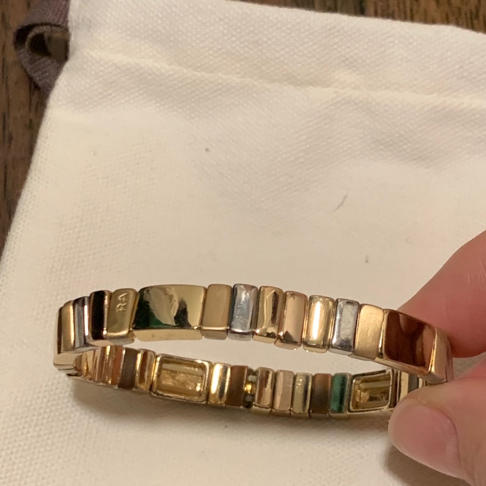 Roxanne Assoulin enamel stretch gold rush style